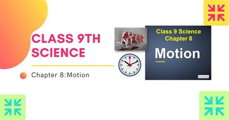 Motion Class 9 in English 的图像结果