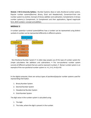 Module 5 notes computer fundamentals - MODULE 5 Unit5: (18 hrs ...