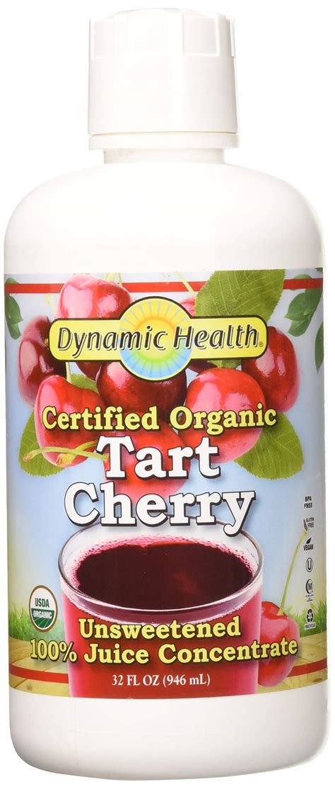 Amazon.com: Dynamic Health® Organic Tart Cherry Juice Concentrate ...