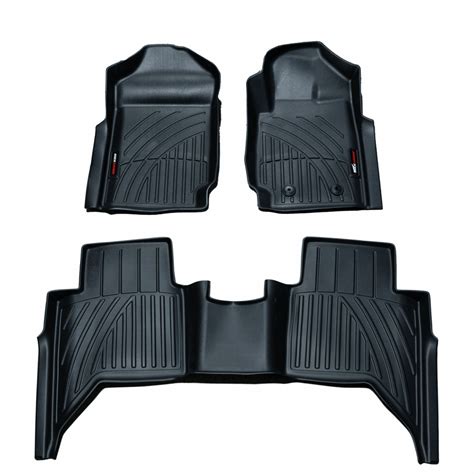 Ford Ranger Floor Mats - Moulded 3D suits PX2 & PX3 2015 - 2022