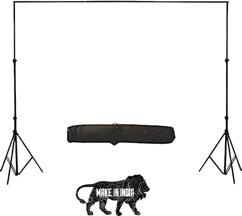 HIFFIN® Portable Background Backdrop Support Stand Kit 9ft Tall ...