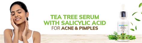 Mamaearth Tea Tree Face Serum For Acne Prone Skin With Tea Tree ...