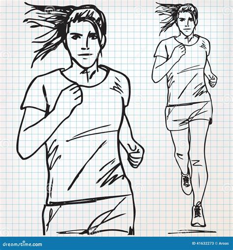 Runner Drawing 的图像结果