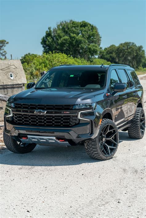 CHEVROLET TAHOE Z71 4PLAY WHEELS 4P06 24X12 33X12.5X24 RBP TIRES ...