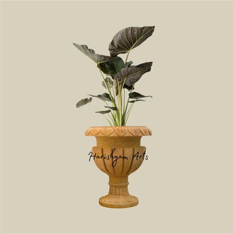 Buy Marble Tulsi Pot Online India | Tulsi Stand / Planter