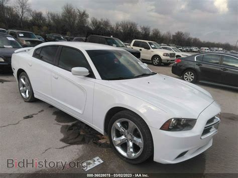 Report 2B3CL3CGXBH502805 DODGE CHARGER 2011 White Gasoline - price and damage history