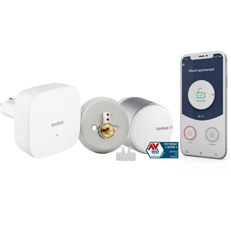 Tedee Go Retrofit Smart Lock for Deadbolts - WiFi & Bluetooth Access ...