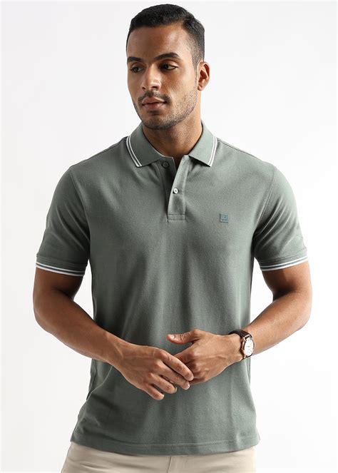 Buy Solid Polo T-Shirts for Men Online - Metzii