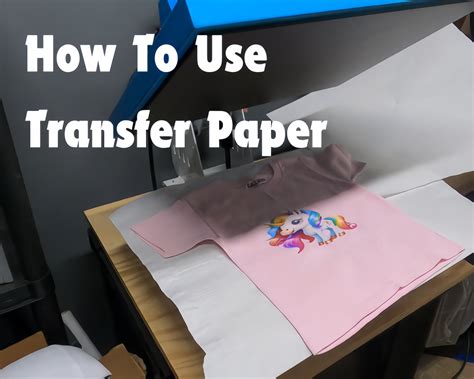 How to Use Transfer Paper 的图像结果