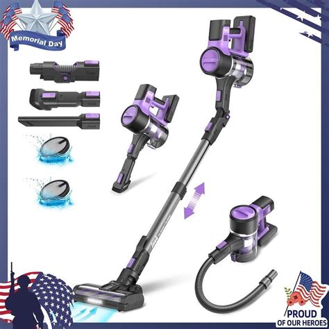 INSE Cordless Vacuum Cleaner, Multi-Functional House Cleaning Tools ...