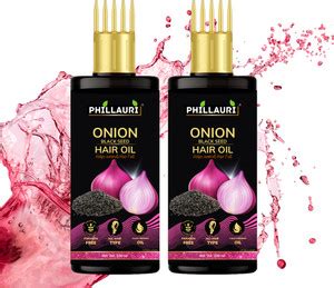 Phillauri Onion Blackseed Ayurvedic Hair oil (Pack 2) Hair Oil - Price ...