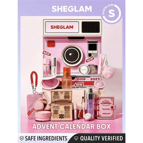 SHEGLAM Memory Box Advent Calendar 5th Anniversary Collection. | Shopee ...