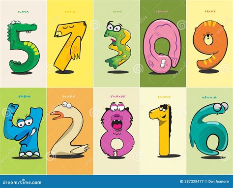 Image result for Number Creatures 53