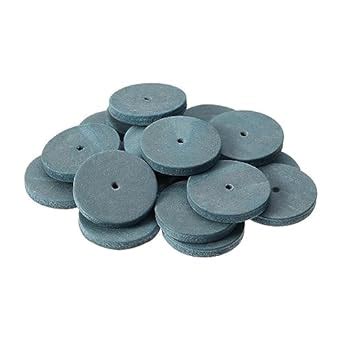 #ADDLER DENTAL LAB POLISHING BLUE RUBBER WHEELS FOR DENTAL EQUIPMENT ...