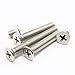 M2 Phillips Flat/Countersunk Head Machine Screws,A2 Stainless Steel ...