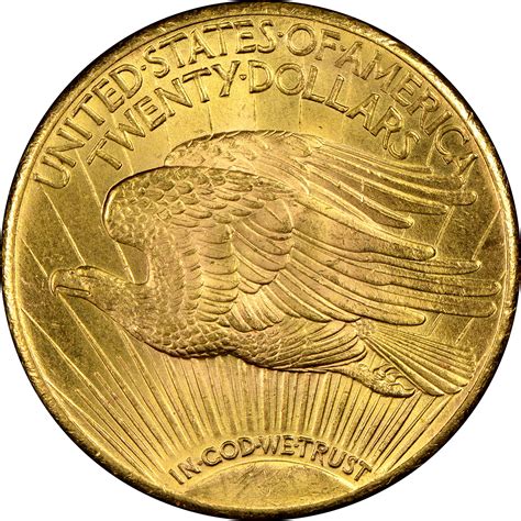 1925 $20 MS Saint-gaudens $20 | NGC