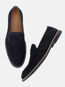 BIG FOX Men Suede Leather Penny Loafers Loafers For Men - Buy BIG FOX ...