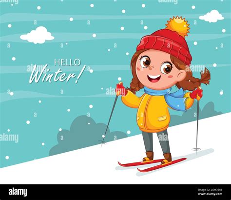 Winter Sports Cartoon 的图像结果