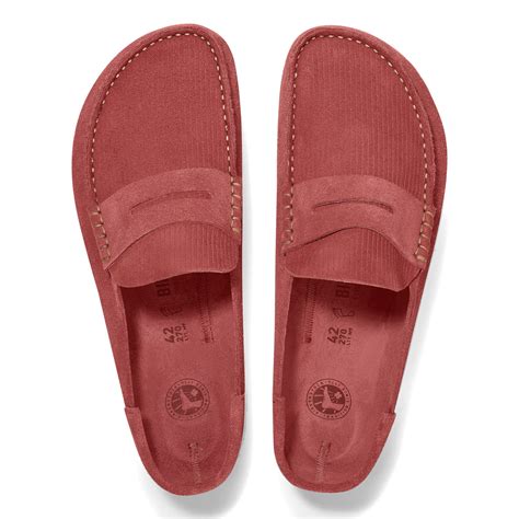 Buy Red Naples Suede Leather Online in India - BIRKENSTOCK