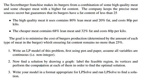 Image result for Linear Programming Constraint Examples