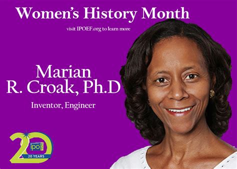Marian R. Croak, Ph.D - IPO Education Foundation