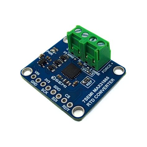 PT100 RTD 2-Wire Temperature Sensor Breakout Board with MAX31865 Ampli ...