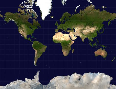 Map Of The World Real