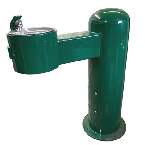 Prier P-5400 Single Pedestal ADA Compliant Drinking Fountain