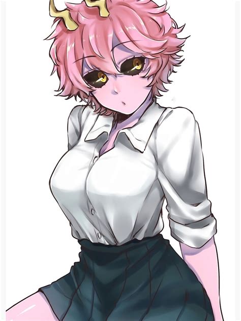 "Mina Ashido My Hero Academia Portrait Anime" Poster for Sale by rinega ...