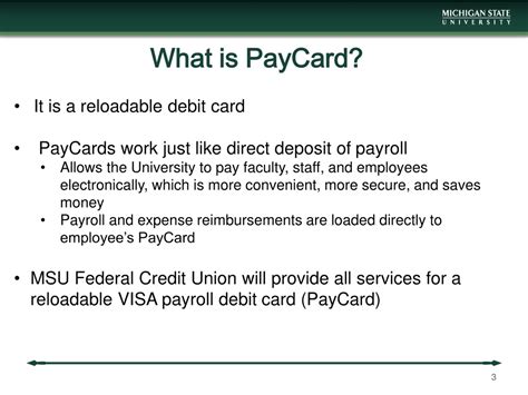 PPT - MSU PayCard Introduction/Overview PowerPoint Presentation, free ...