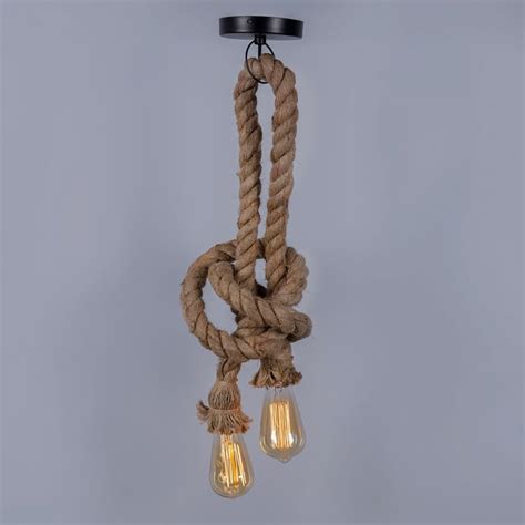 Buy HOMESAKE Jute Ceiling Lamp from Homesake at just INR 3450.0