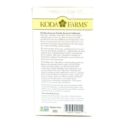 Blue Star Mochiko Sweet Rice Flour - 1 lb (454 g) - Well Come Asian Market