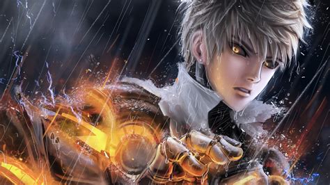 Genos, One Punch Man, 4K, #28 Wallpaper PC Desktop