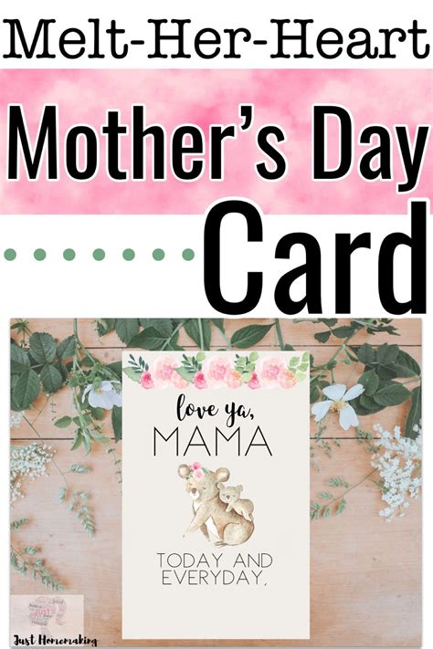 Free Printable Mother's Day Cards | Free mothers day cards, Mothers day ...