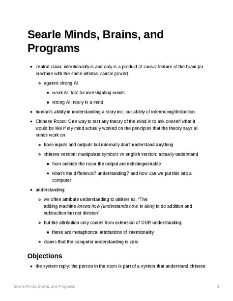 Minds, brains, and programs | Behavioral and Brain Sciences | Cambridge Core