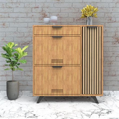 Boxton – Compact Shoe Rack with Accessory Drawer