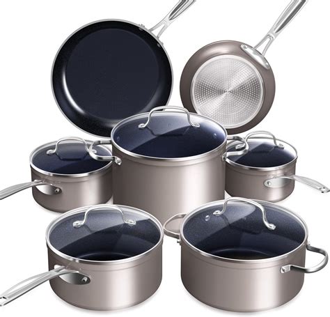 Amazon.com: Ninja NeverStick Ceramic Pro 14-Piece Cookware Set, Non ...