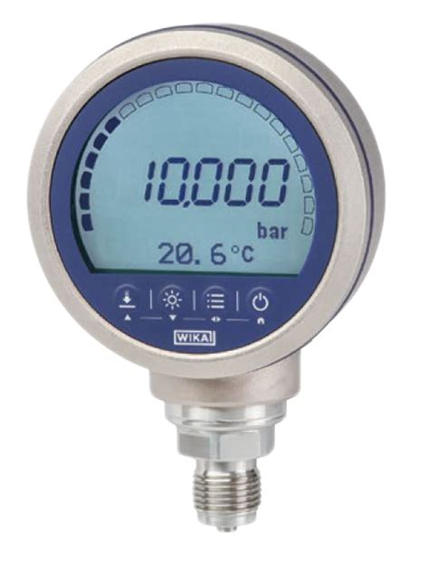 46885349 WIKA | WIKA G 1/2 Digital Pressure Gauge 700bar Bottom Entry ...