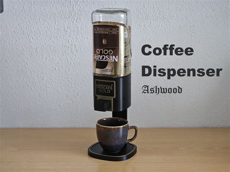 Nescafe Gold Coffee Dispenser by Ashwood MakerWorld: Download Free 3D Models