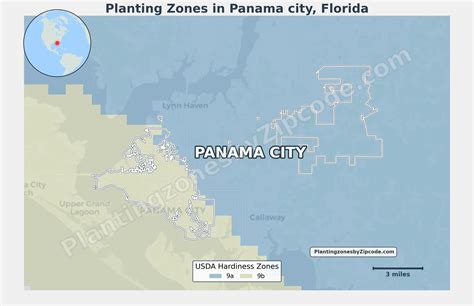 Map Panama City Florida