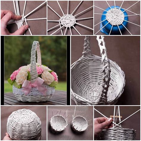 Image result for Basket Using Newspaper