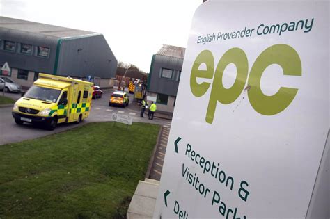 Scene at the English Provender Company in Saltney on Wednesday - Wales ...