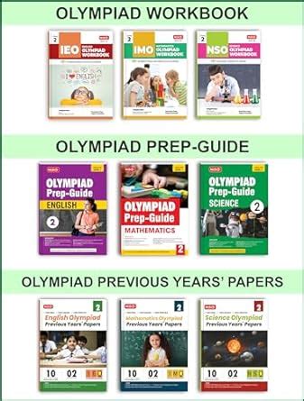 MTG Olympiad IMO - NSO - IEO (English, Mathematics & Science) Workbook ...