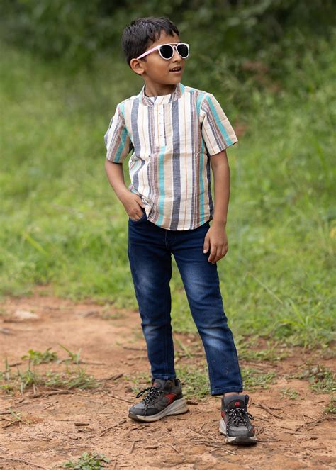 Tusok Kids Floral Beach Tropical Tshirt