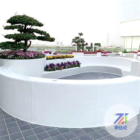 032玻璃钢树池花池造型 - 深圳市创鼎盛玻璃钢装饰工程有限公司