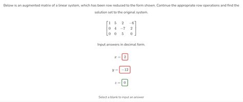 Image result for Augmented Matrix Form