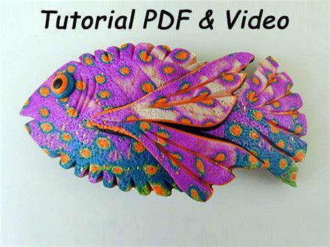 Polymer Clay Fish Cane Tutorial 的图像结果
