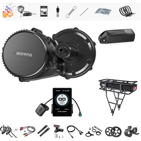 BAFANG BBS02 48V 750W Mid Drive Kit, 8Fun Bicycle Motor Kit with 850C ...