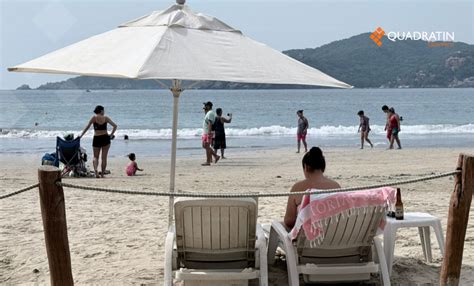 Alcanza casi el 87% de ocupación hotelera en Zihuatanejo