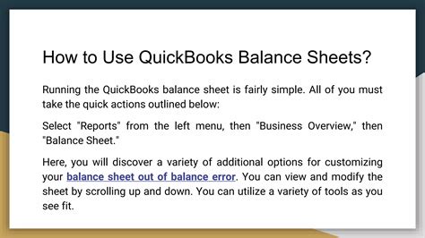 Image result for QuickBooks Balance Sheet Format